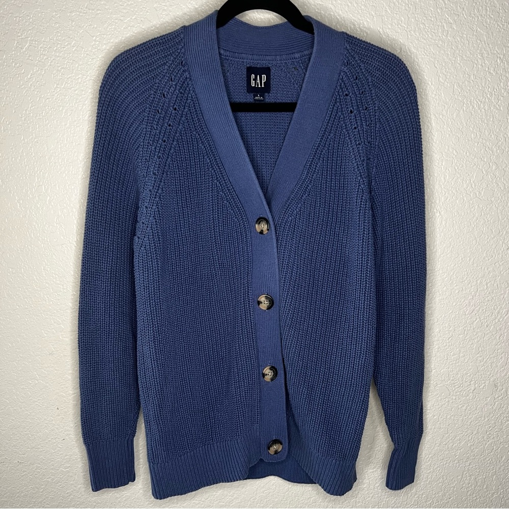 Gap 100% Cotton Button Down, Knit Cardigan